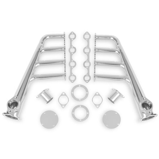 Flowtech 12703-2FLT Small Block Ford Lakester Header, Chrome Finish