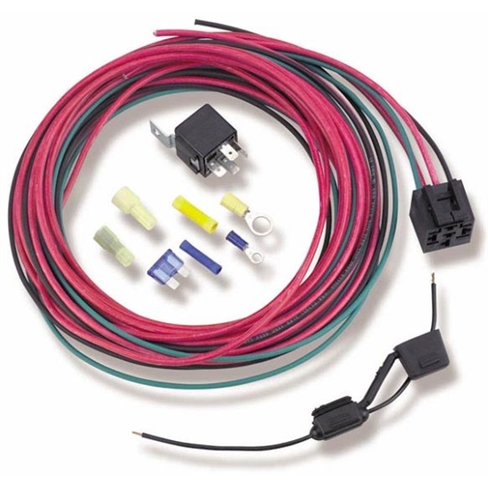 Holley 12-753 Fuel Pump Relay Kit, 30 Amp