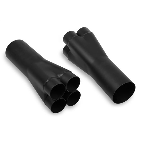 Hooker 14705HKR Merged Slip-On Collector, 12 In. Length, 2-3/8 Inch