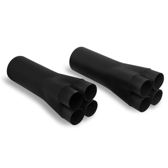 Hooker 14762HKR Merged Slip-On Collector, 12 In Length, 2-1/8 Diameter