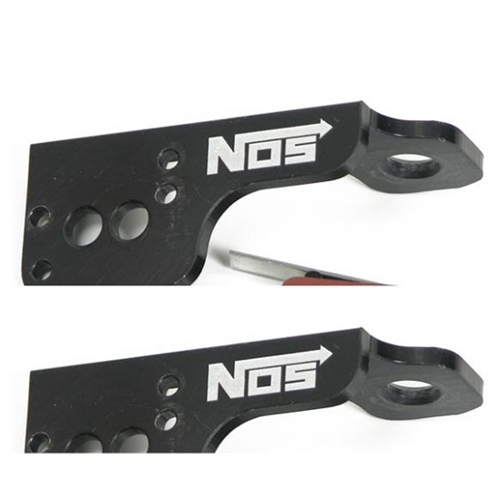 NOS 16514NOS Billet Microswitch Bracket Kit, 4500 Carburetor Flange
