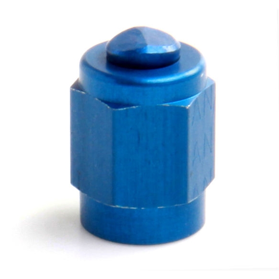 NOS 17140NOS AN Flare Cap, 3AN, Blue