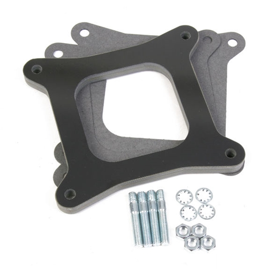 Holley 17-62 Intake Manifold Spacer For 4150 Flange, Open 1/2" Height