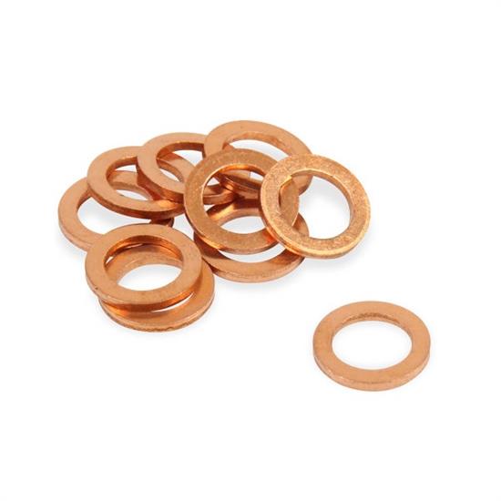 Earls 177101ERL AN 901 Copper Crush Washers, Fitting Size 10mm,