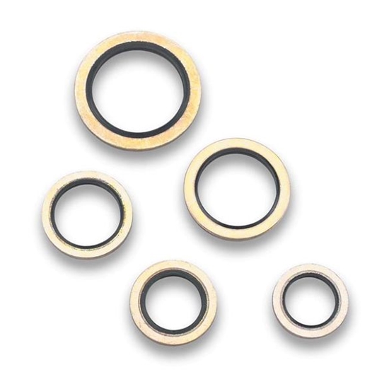 Earls 178103ERL Dowty Seal, 3/16 Inch Diameter, Set of 2