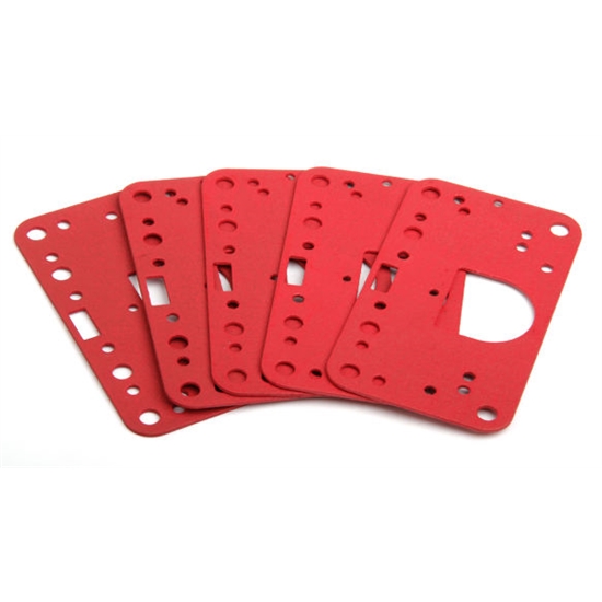 Demon 190031 Non-Stick 2 Circuit Metering Block Gaskets, Red