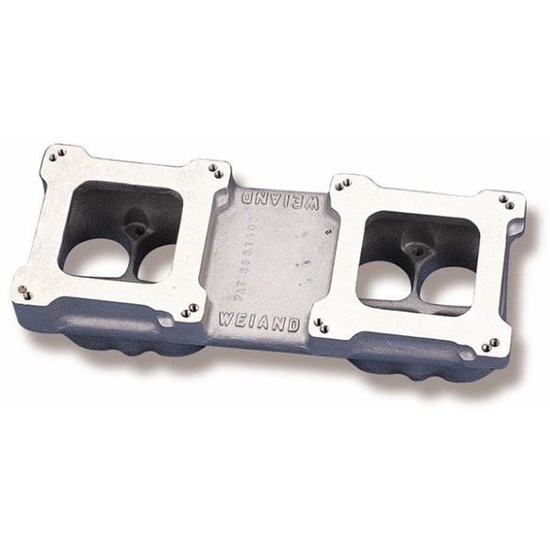 Weiand 1913 Hi-Ram Intake Manifold Top 2x4 4150 Flange Top