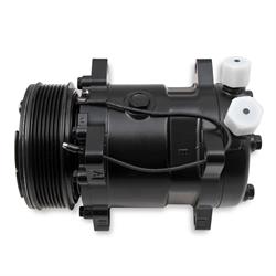 Holley 199-103 SD508 Sanden A/C Compressor, Black
