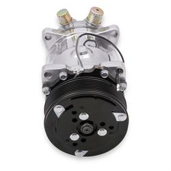 Holley 199-105 SD508 Sanden A/C Compressor, Polished