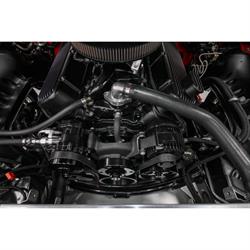 Holley 20-242BK BBC Mid-Mount Complete Accessory System, Black