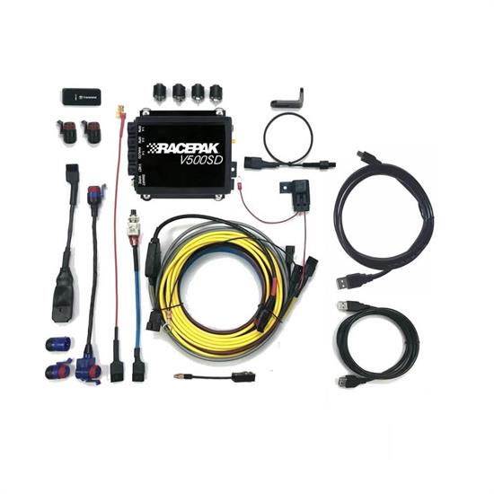 Racepak 200-KT-V500SD3S Serialized Data Logger, Dragster Harness