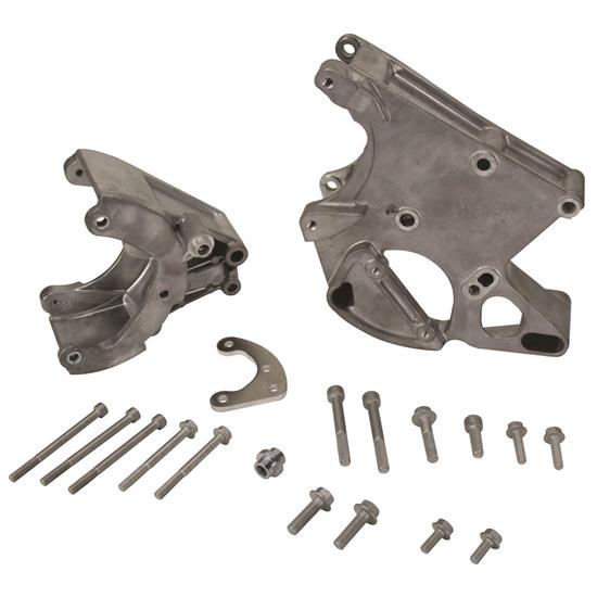 Holley 20-131 R4 Compressor LS Accessory Drive AC, PS, Alt Bracket Kit