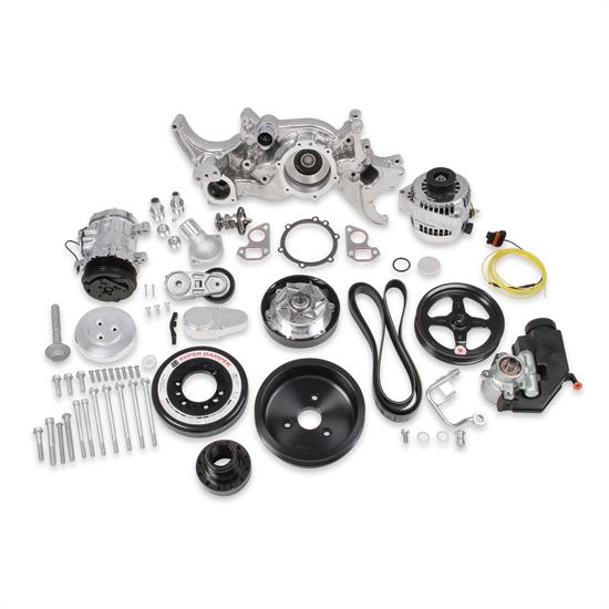 Holley 20-180P Premium LS Mid-Mount Complete Accessory System