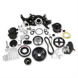 Holley 20-200BK Premium Mid-Mount Complete Accessory System, LT