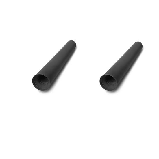 Hooker 21046HKR Maximum Flow Sidetube Slip-In Muffler, 4 Inch