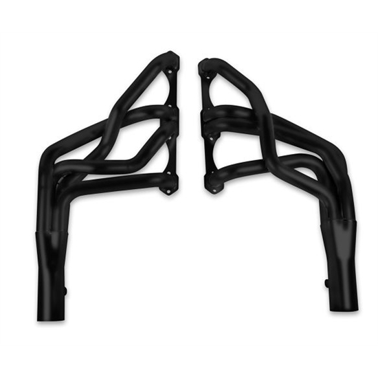 Hooker 2107-3HKR Long Tube Headers, 10 Inch Length, Black Ceramic