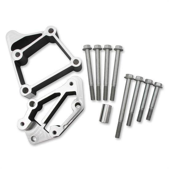 Holley 21-3BK LS Acessory Drive Bracket Kit, Long Alignment