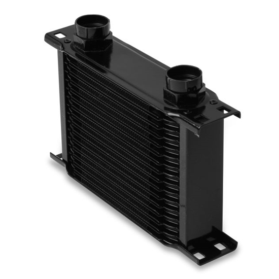 Earls 21600AERL 16 Row Oil Cooler Core, Black