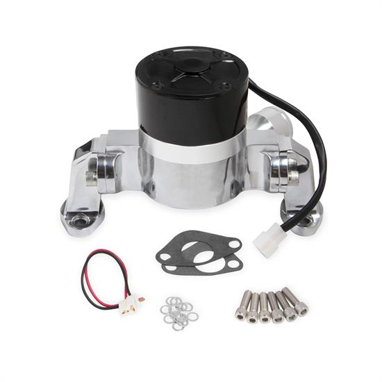 Frostbite 22-111 Electric Water Pump, 35 GPM, Polished, SBC