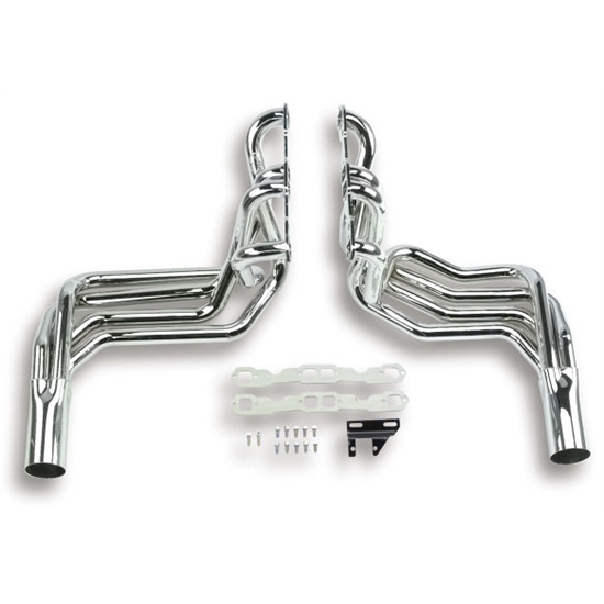 Hooker 2234HKR Super Competition Sidemount Header, Chrome