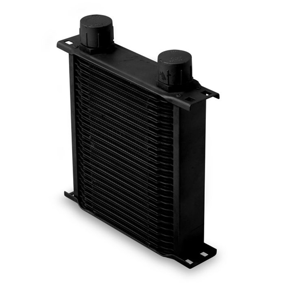 Earls 22516AERL 25 Row Oil Cooler, -16 AN, Black