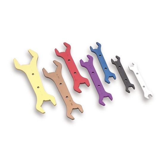 Earls 230401ERL Double-Ended Hose End Wrench, Set of 7