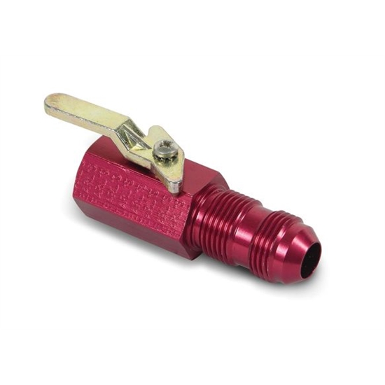 Earls 230503ERL Shut-Off Valve, 0.375 Inch Female NPT Inlet, -8 AN Outlet