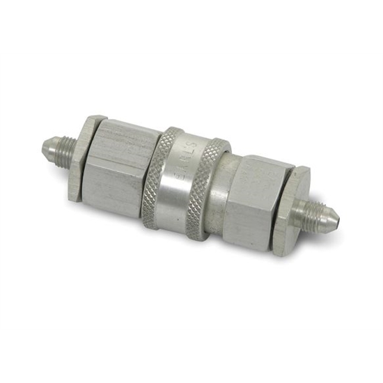 Earls 240306ERL Aluminum Quick Disconnect, w/ Viton Seals, -6 AN