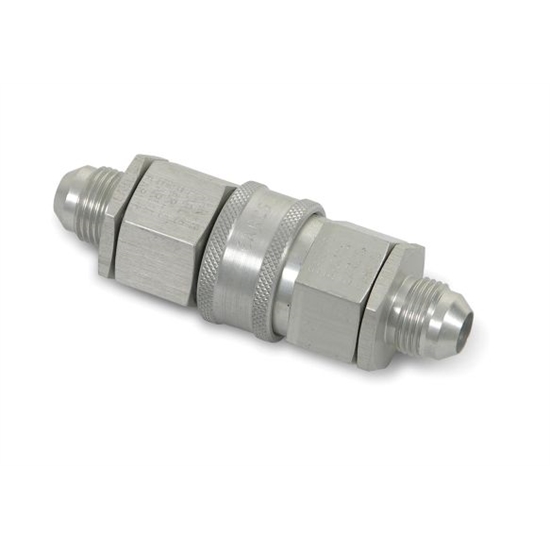 Earls 240312ERL Aluminum Quick Disconnect, w/ Viton Seals, -12 AN