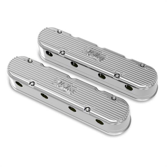 Holley 241-171 2-Piece LS Vintage Series Valve Covers, Polished