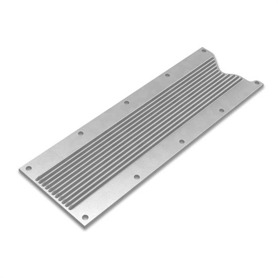 Holley 241-256 LS Valley Cover, Finned, GM LS1/LS6, Natural Cast