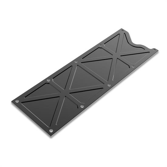 Holley 241-262 LS Valley Cover, Trussed, Black Satin Finish, LS1/LS6