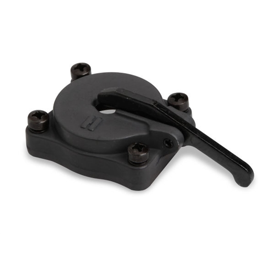 Holley 26-140HB Aluminum Accelerator Pump Cover, Black Anodized, 50cc