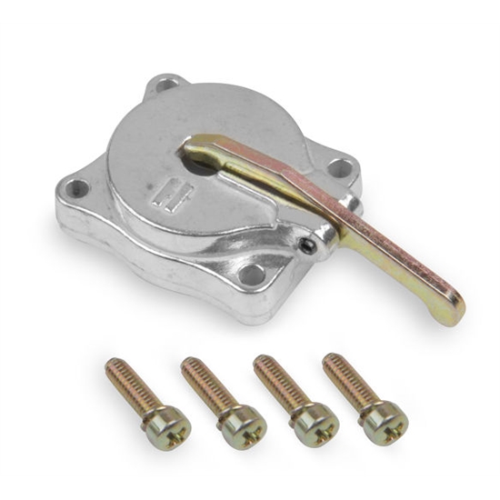 Holley 26-140SA Shiny Aluminum Accelerator Pump Cover, 50cc