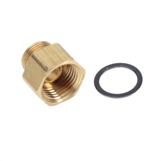 Holley 26-43 Standard Fitting Tube 3/8 Inch, Thread 9/16-24 x 5/8-18