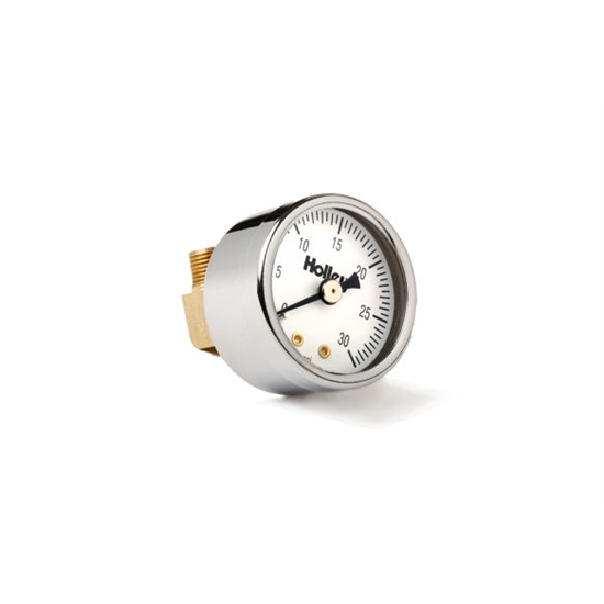 Holley 26-502 Mechanical Fuel Pressure Gauge, 0 - 30 PSI
