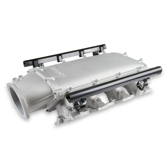 Holley 300-621 Modular Lo-Ram EFI Manifold for LS1/2/6 Front-Feed