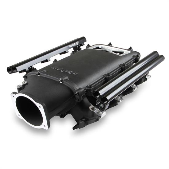 Holley 300-625BK Dual Injector LS1 Lo-Ram EFI Front-Feed Intake