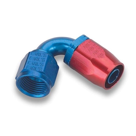 Earls 312016ERL Auto Fit Female Hose End, 120 Degree, -16 AN to -16 AN