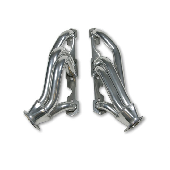 Flowtech 31502FLT Shorty Header, Ceramic Coated, 265-400 SBC