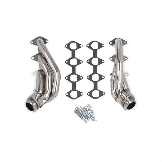 Flowtech 32125FLT Shorty Headers, Polished Finish, 2005-2010 Mustang