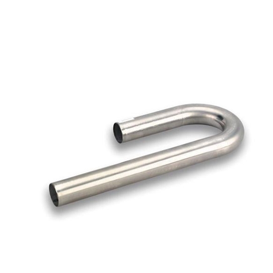 Hooker 32590HKR Stainless 180 Degree Mandrel J-Bend Pipe, 2-1/4 Inch