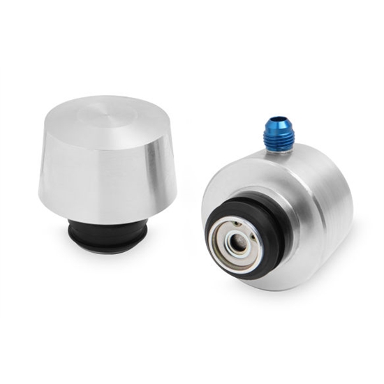 Earls 3434116ERL AN PCV Breather, Mill Finish