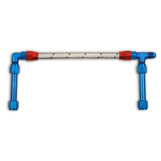 Holley 34-45 Swivel-Seal fuel line for the new HP with 6 AN male inlet