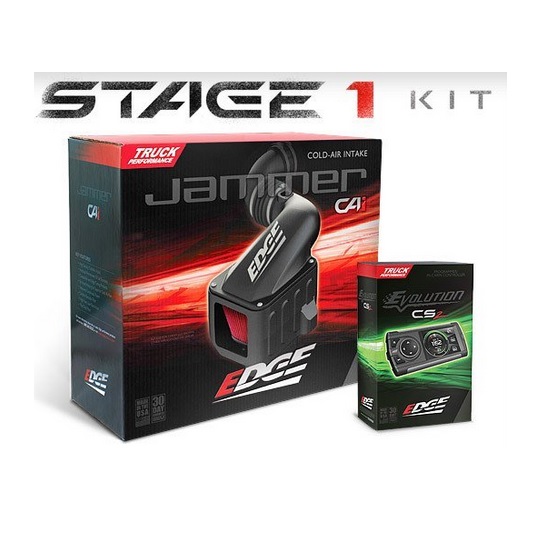 Edge 39012 Stage 1 Intake/Programmer Kit, 10-12 Dodge Cummins Diesel