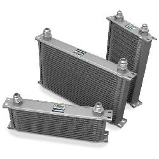 Earls 41916AERL 19 Row Oil Cooler, -16 AN, Black