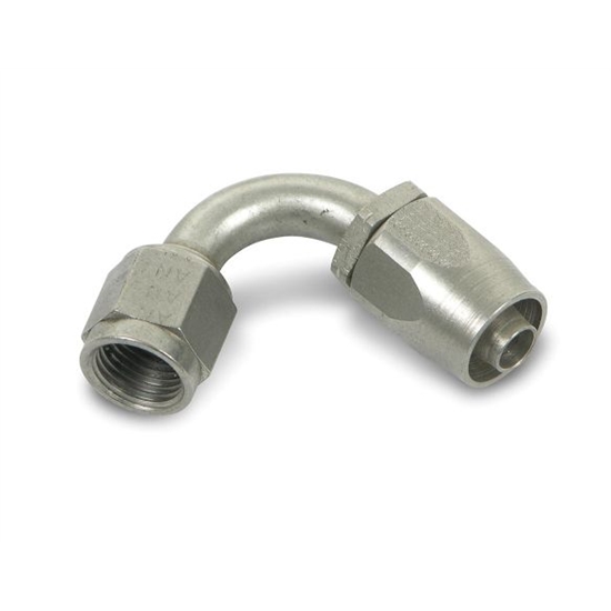 Earls 492010ERL Auto Fit 120 Degree Hose End, Female, -10 AN to -10 AN
