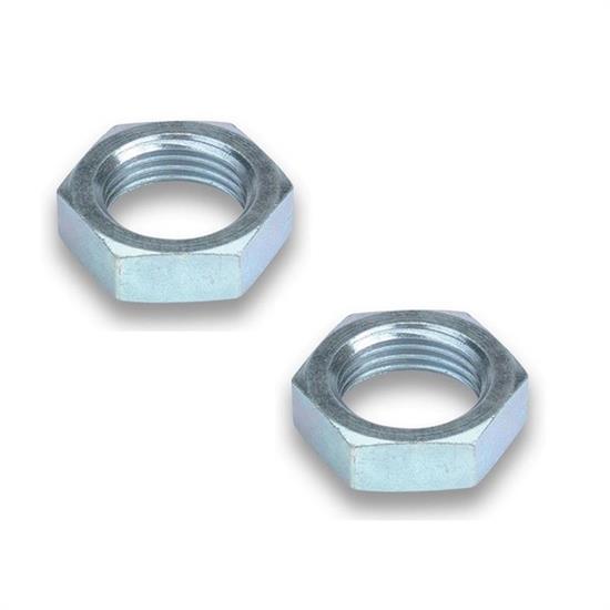 Earls 502404ERL Bulkhead Nut, -4 AN, Zinc Plated, Steel Construction