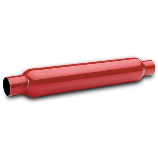 Flowtech 50251FLT Red Hot Glass Pack Muffler, Slip-Fit