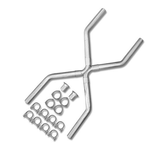 Flowtech 53622FLT X-Pipe Terminator X-Pipe, Installation Kit, 2.5 Inch